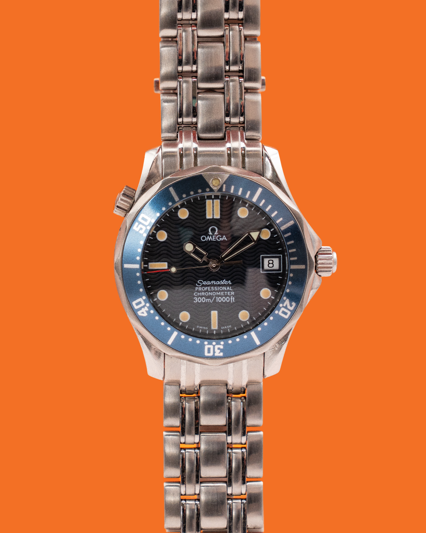 Omega Seamaster Diver 300M Automatic 36.25mm Stainless Steel / Blue / Bracelet