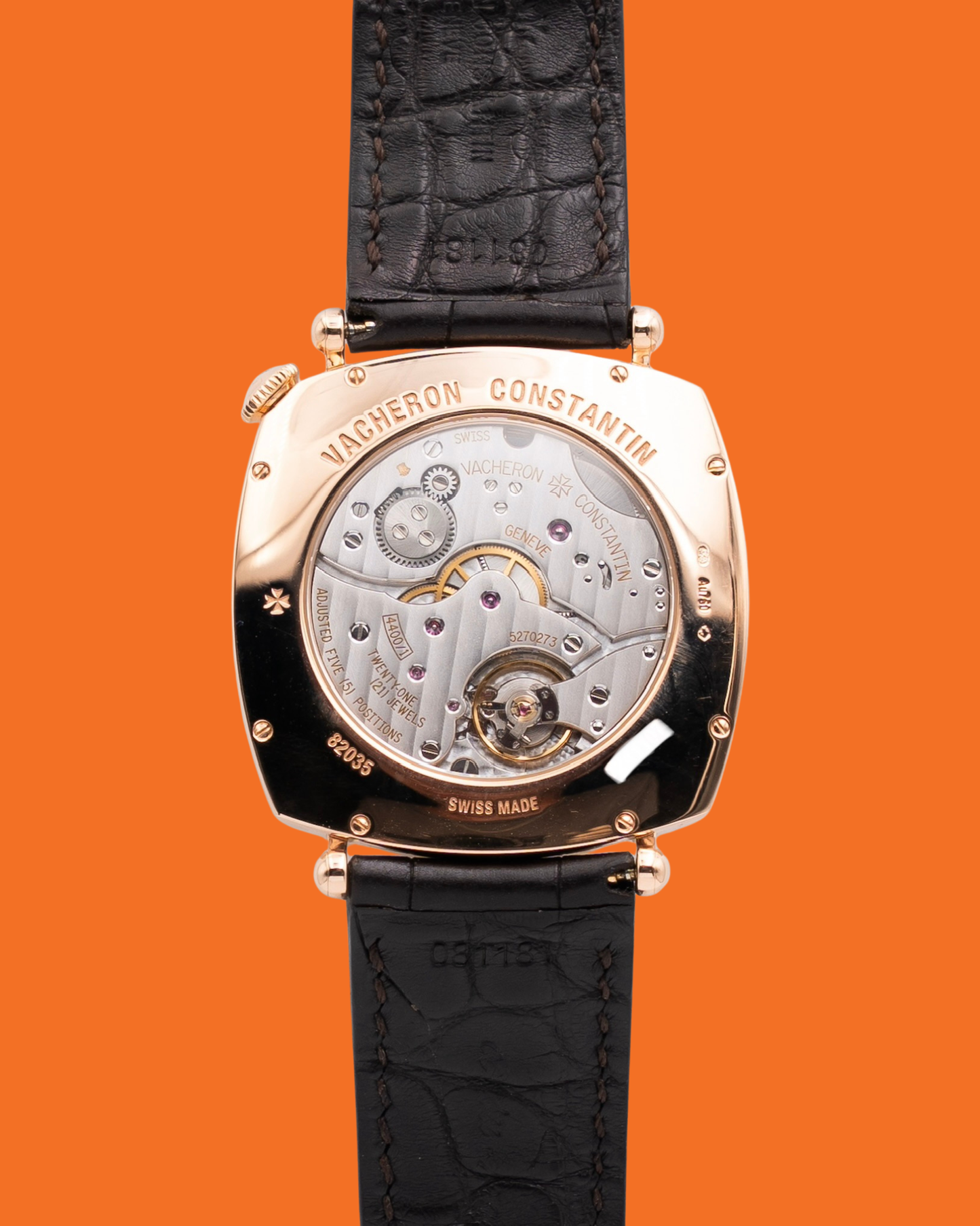 Vacheron Constantin Historiques American 1921 40mm 82035 Rose Gold 2017