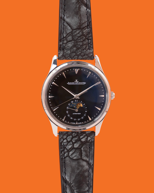 Jaeger-LeCoultre Master Ultra Thin Moon 39mm 176.8.64.S Black Dial
