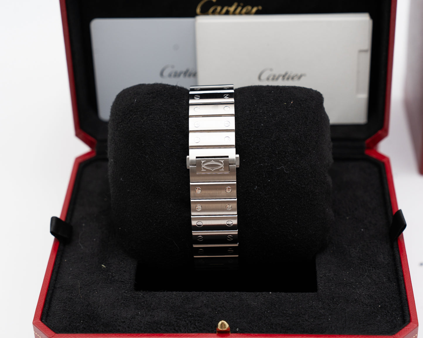 Cartier Santos 39.8mm WSSA0018 White Dial Large 2024