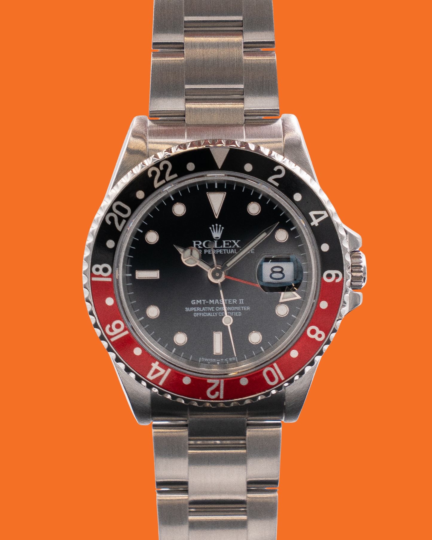 Rolex GMT Master II 40mm 16710 Coke Black and Red Bezel 1994