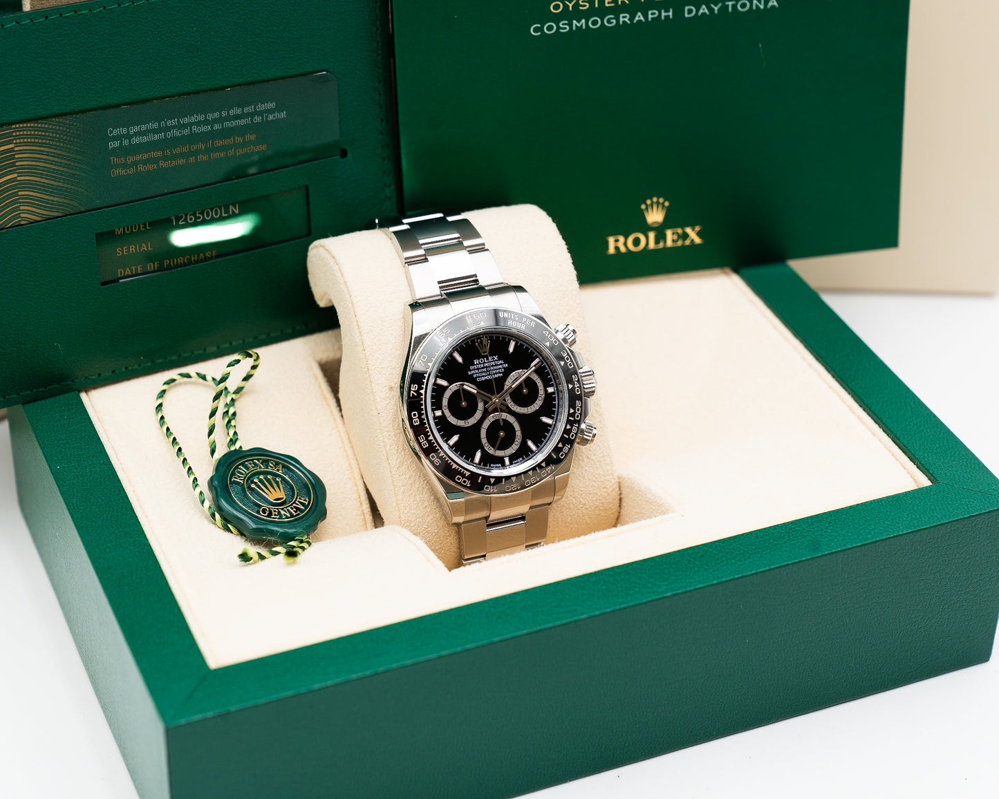 Rolex Cosmograph Daytona 40mm 126500LN Black Dial 2025