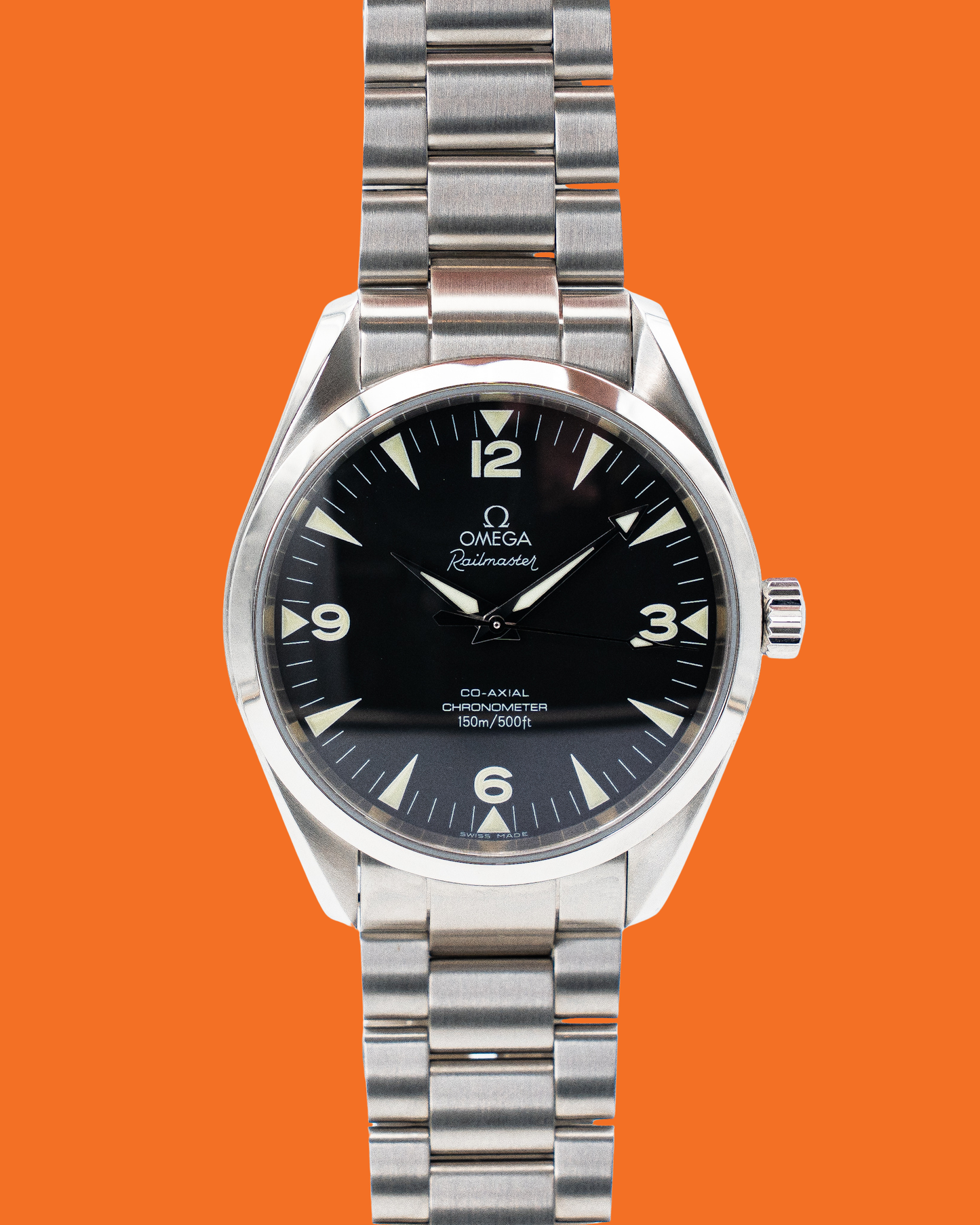 Omega Seamaster Aqua Terra 150M Co-Axial 42.2mm 2502.52.00 Railmaster Black 2011