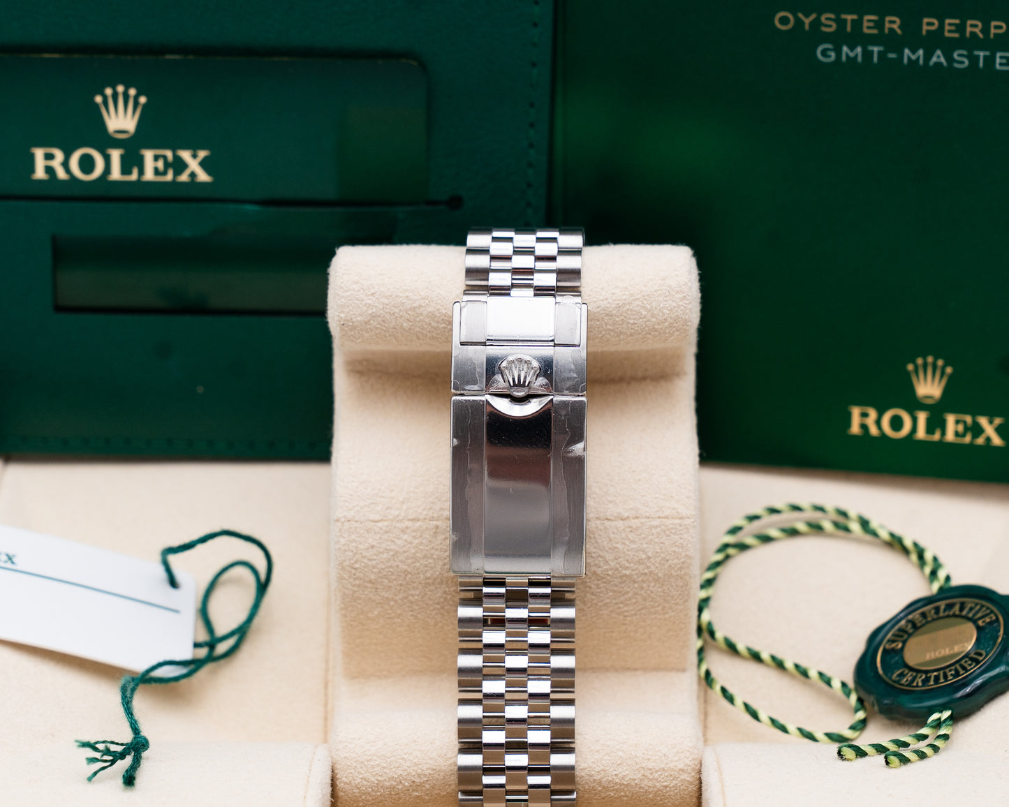 UNWORN STICKERED Rolex GMT-Master II 40mm 126720VTNR Sprite on Jubilee 2022