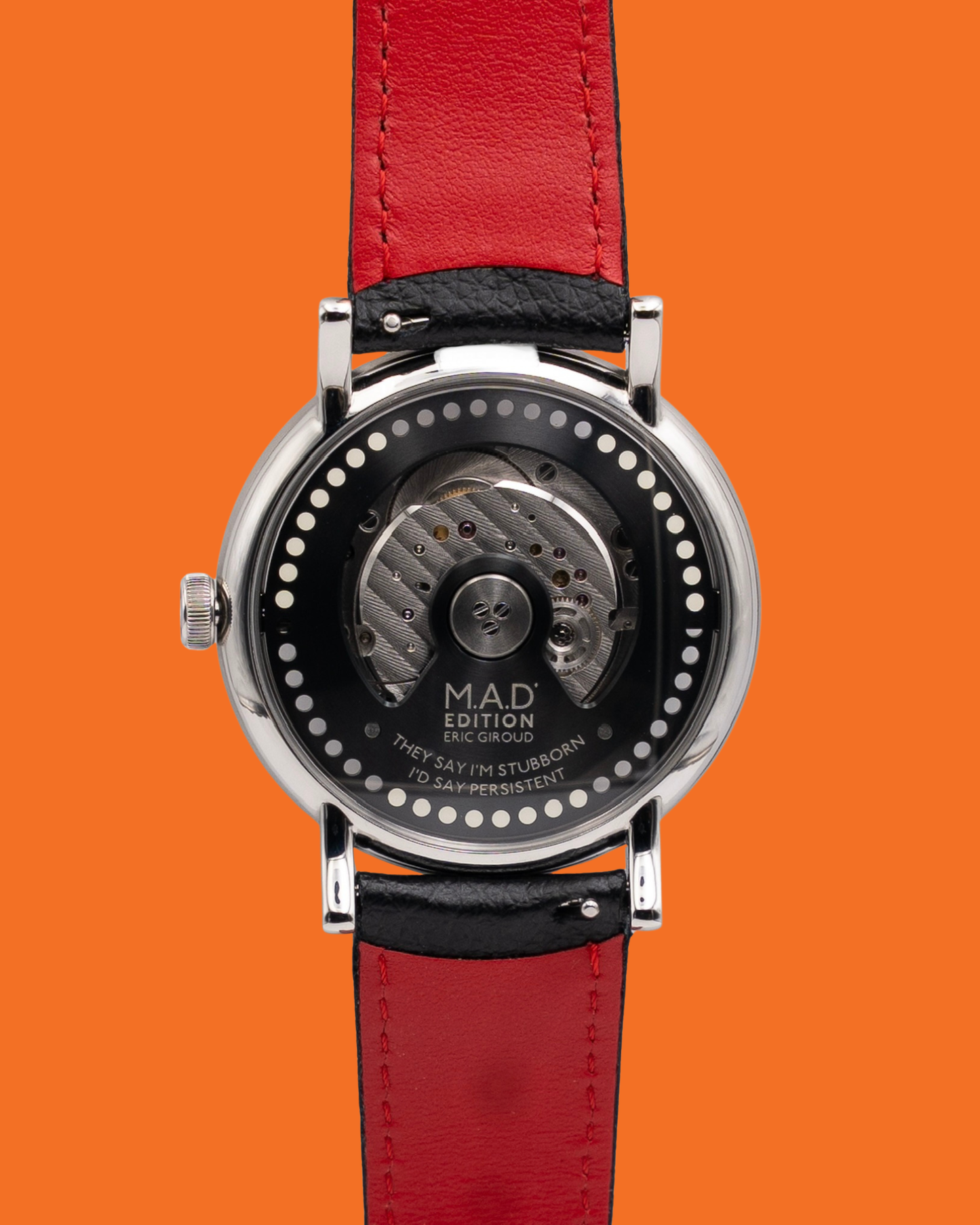 M.A.D 2 Edition 42mm MB&F Eric Giroud Red Dial