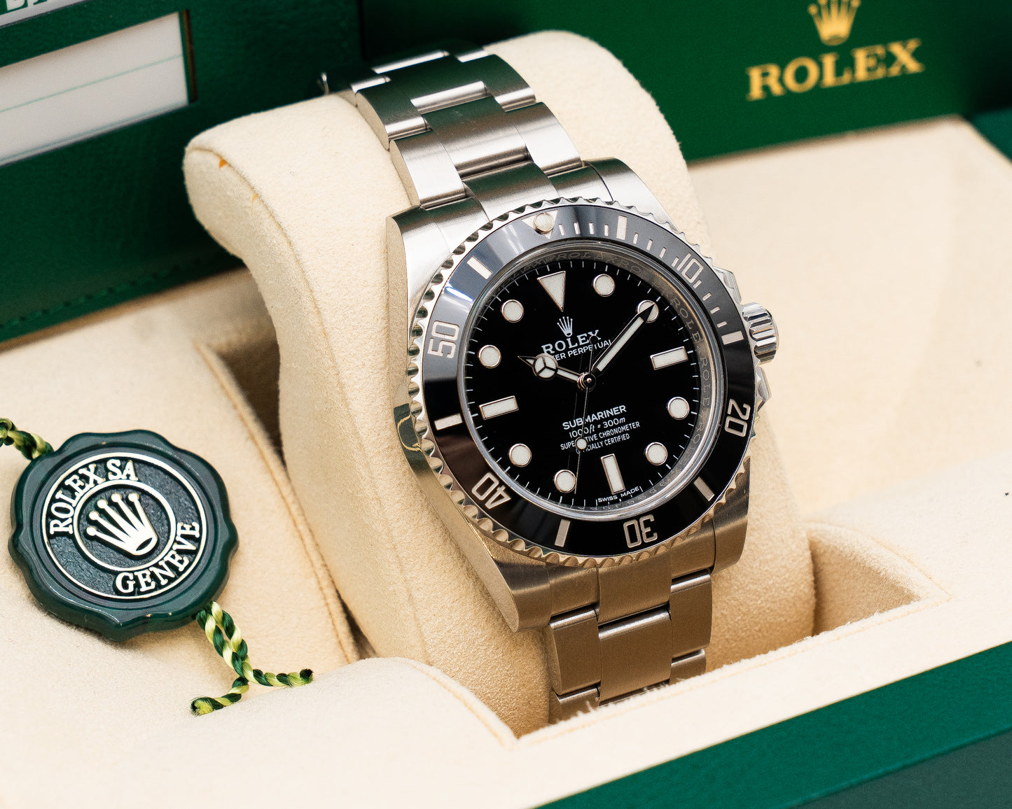 Rolex Submariner No Date 40mm 114060 Black Ceramic 2018