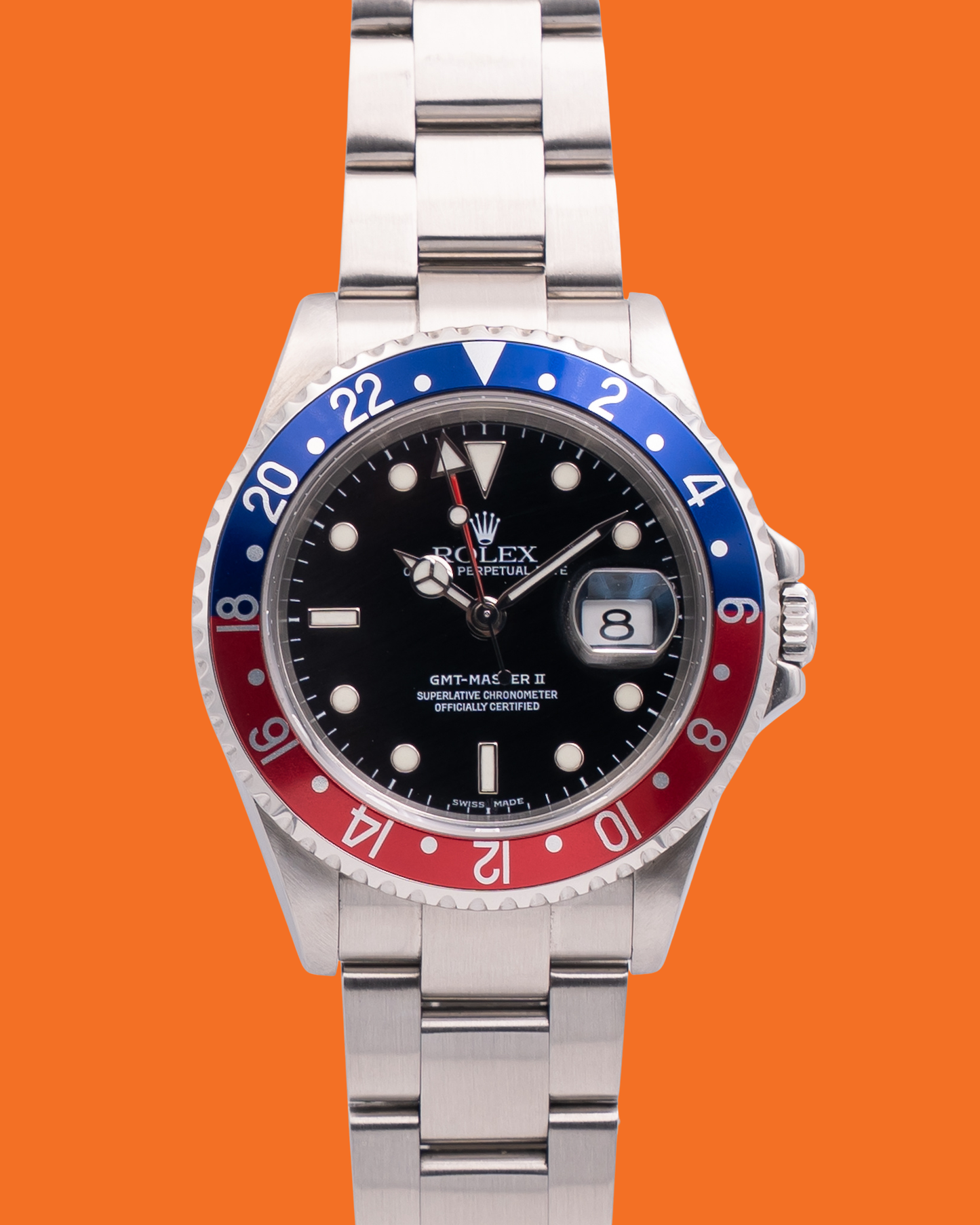 Rolex GMT-Master II 40mm 16710 Pepsi 2005