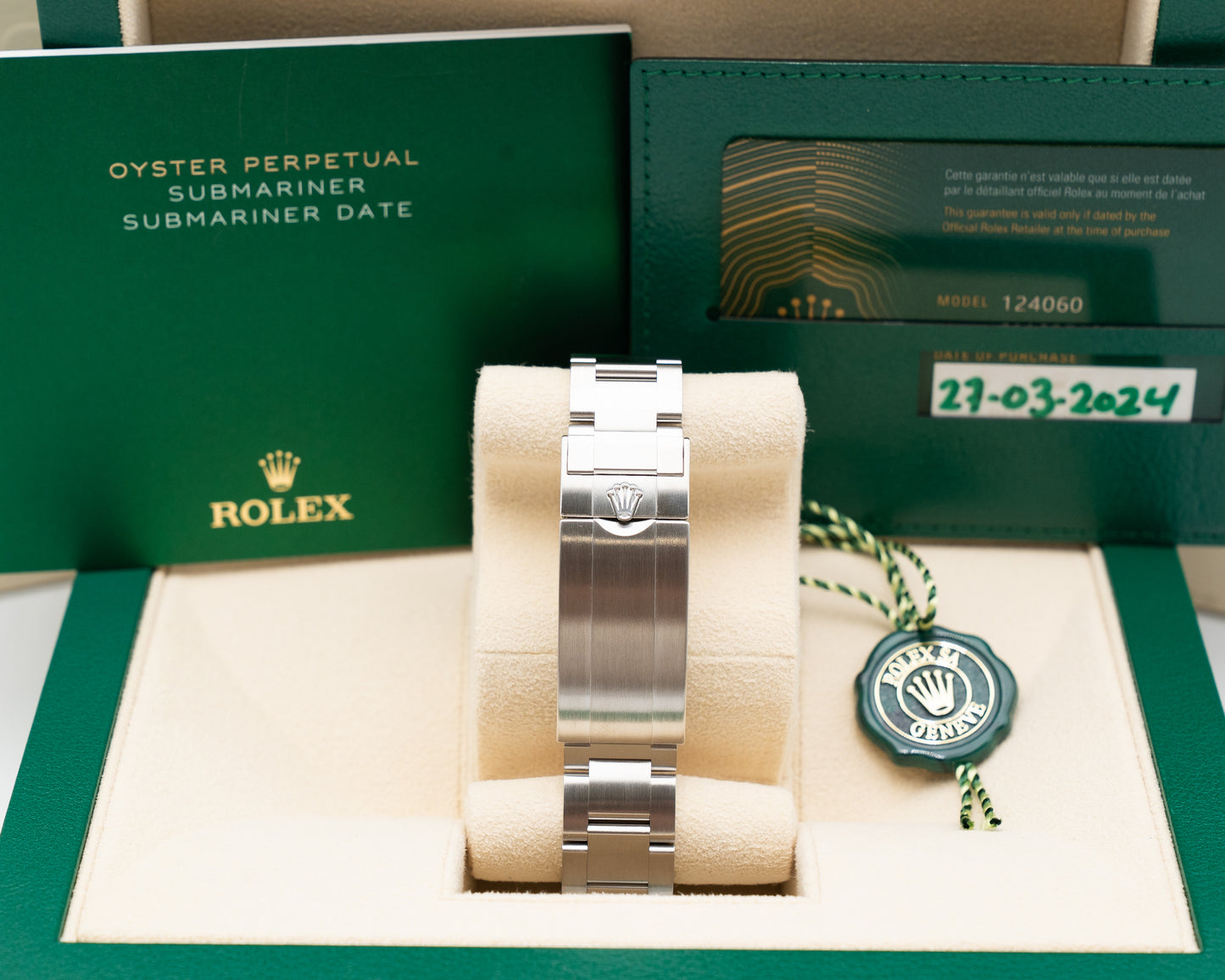 Rolex Submariner 41mm 124060 Black Dial 2024