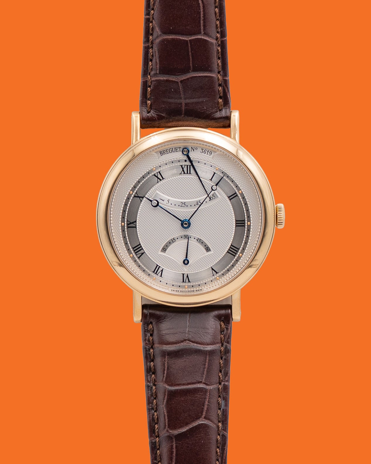Breguet Classique 39mm 5207BA/12/9V6 Yellow gold Retrograde Seconds 2014