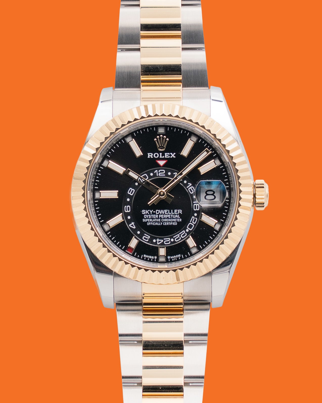 Rolex Sky Dweller 42mm 336933 Black Dial Two Tone 2026