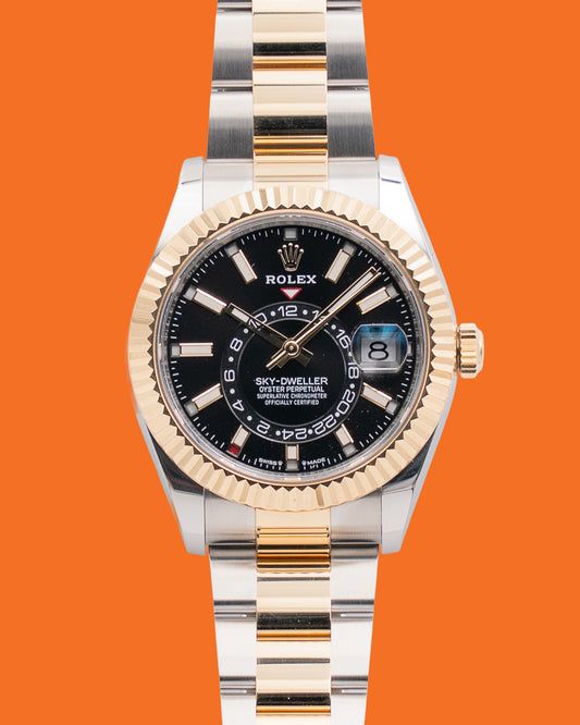 Rolex Sky Dweller 42mm 336933 Black Dial Two Tone 2026
