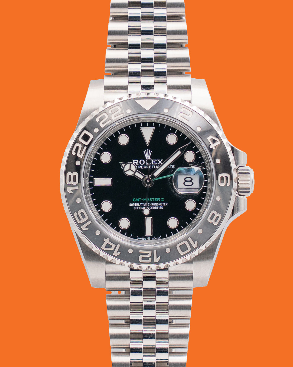 UNWORN Rolex GMT-Master II 40mm 126710GRNR Bruce Wayne Jubilee 2026