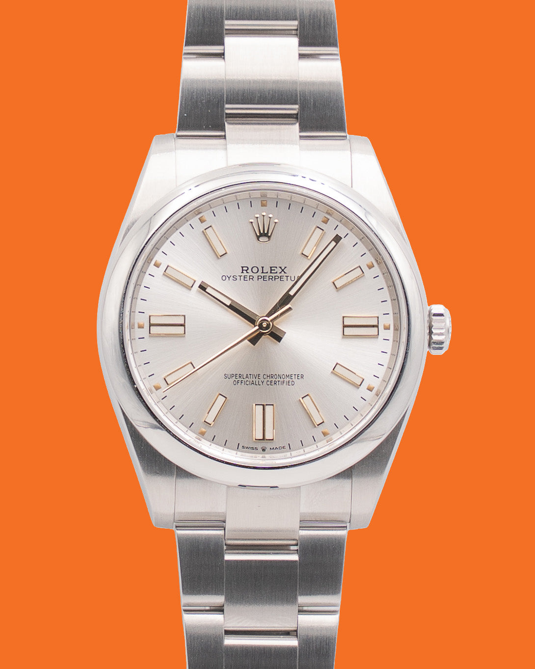 Rolex Oyster Perpetual 41mm 124300 Silver 2023