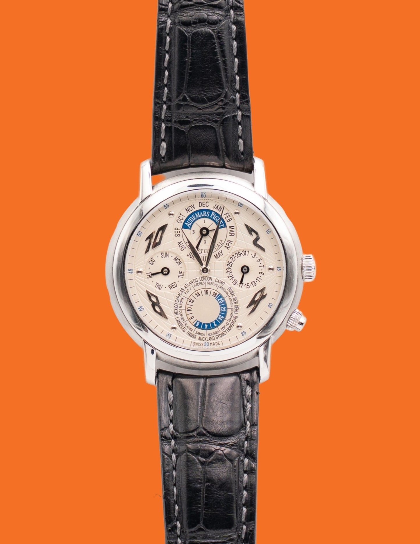 Audemars Piguet Quatieme Perpetuel Metropolis 25919PT Jules Audemars Platinum