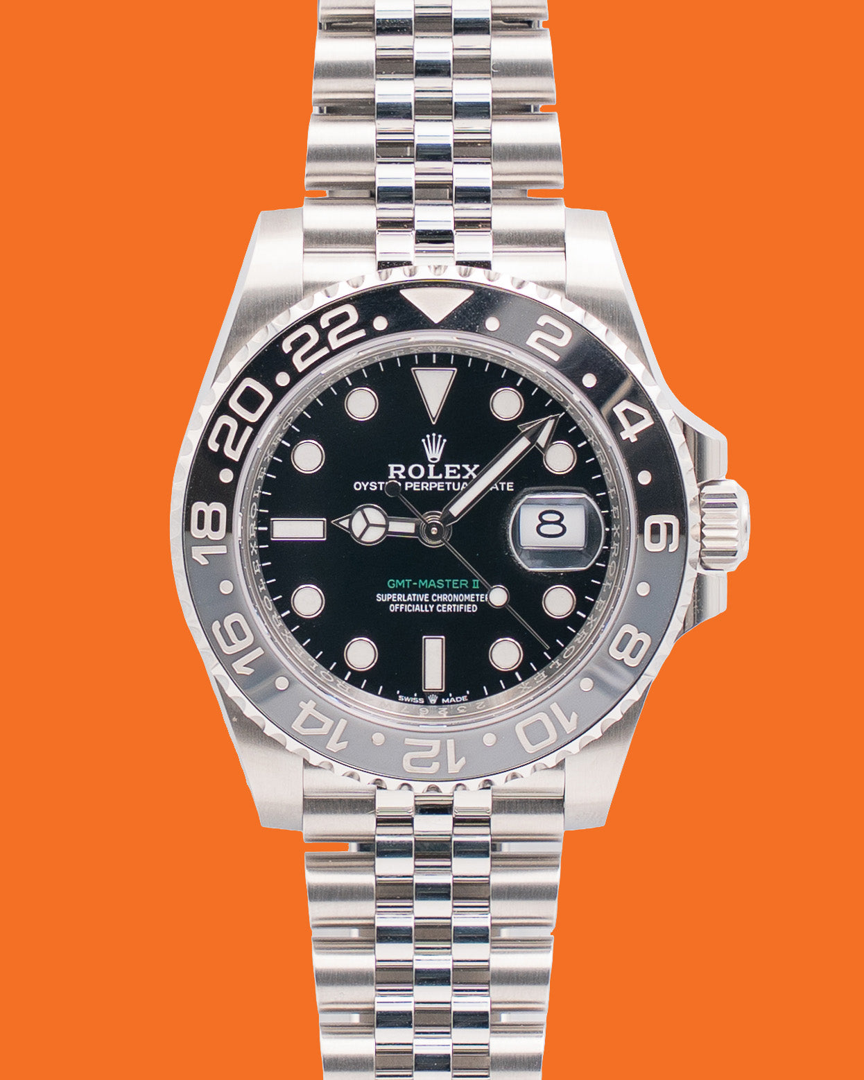 UNWORN Rolex GMT-Master II 40mm 126710GRNR Bruce Wayne Jubilee 2026
