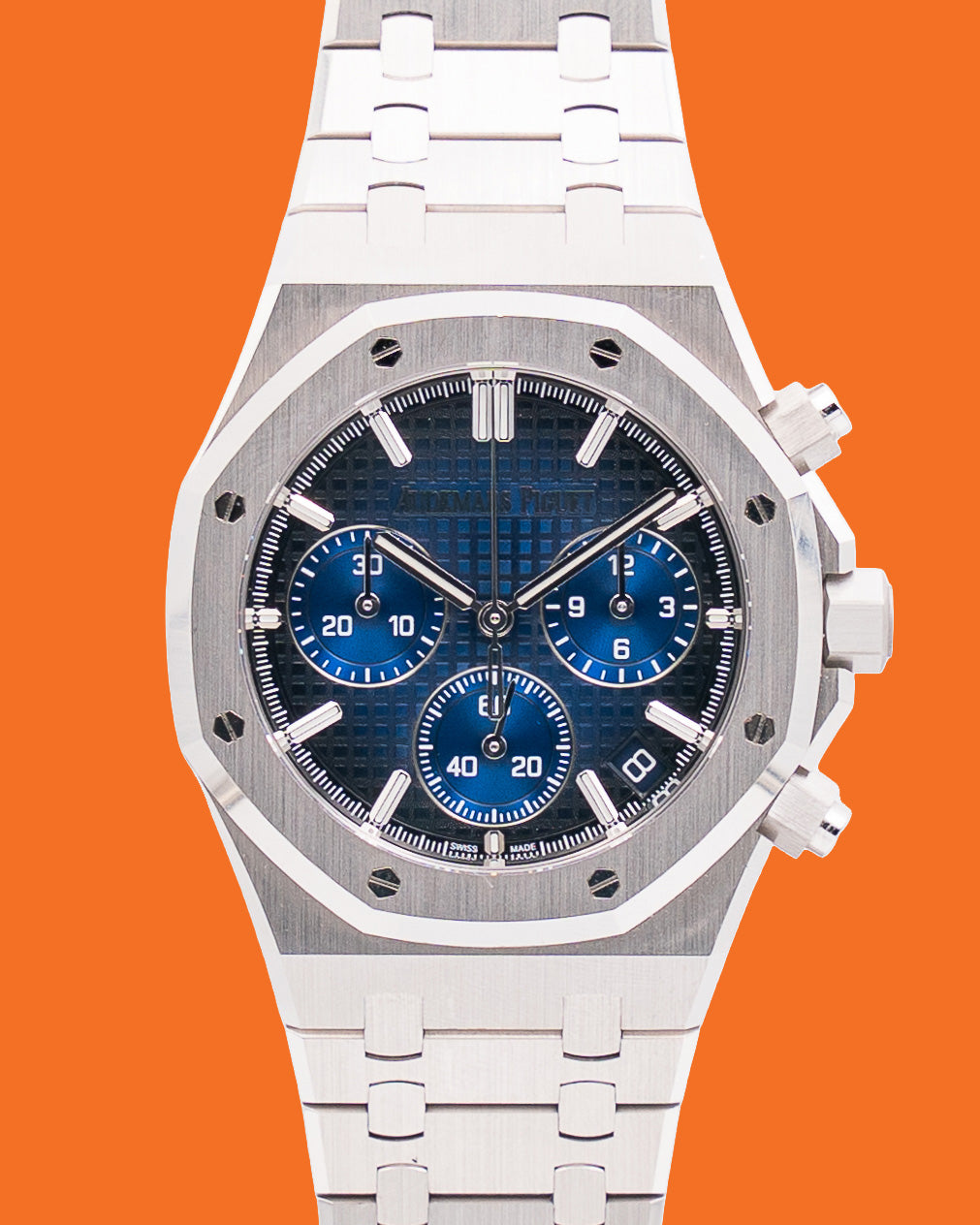 Audemars Piguet Royal Oak Selfwinding Chronograph 41mm 26240BC Blue Dial White Gold 2025