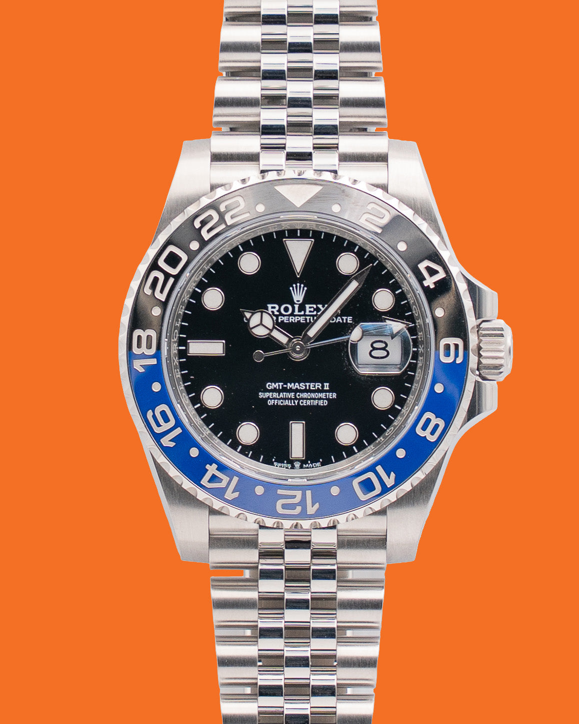 Rolex GMT Master II 40mm 126710BLNR Batgirl 2025