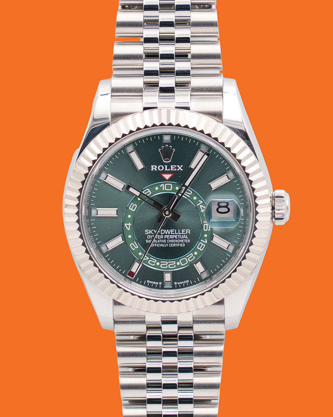 Rolex Sky Dweller 42mm 336934 Green Dial Jubilee 2024