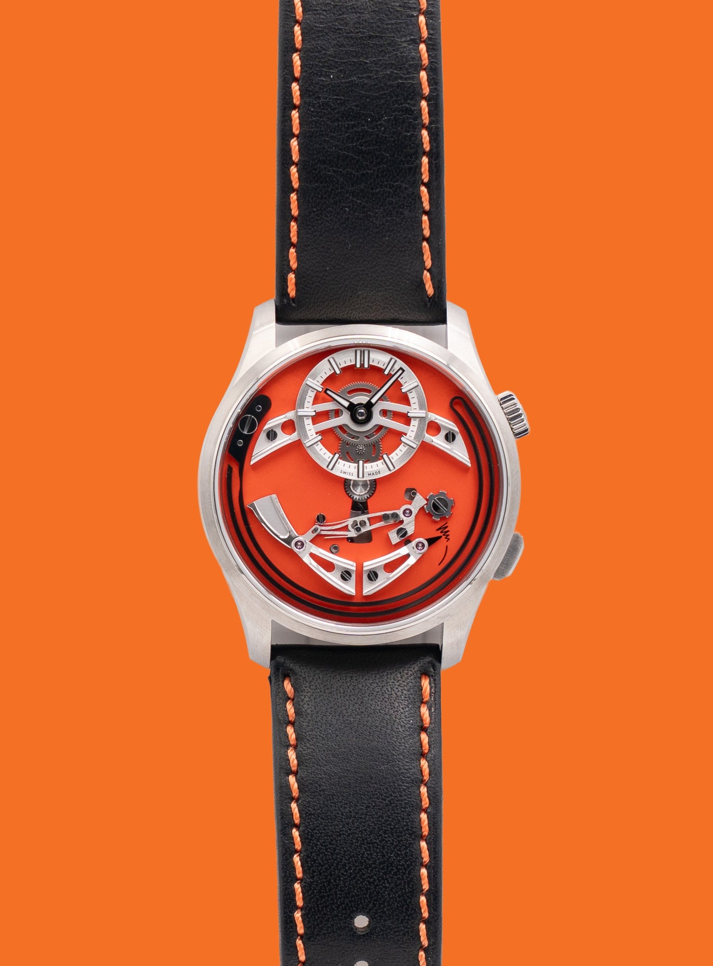 Christopher Ward C1 Bel Canto x Phoenix 41mm c01-41apt1-phnix 1 of 99 Orange Dial 2024