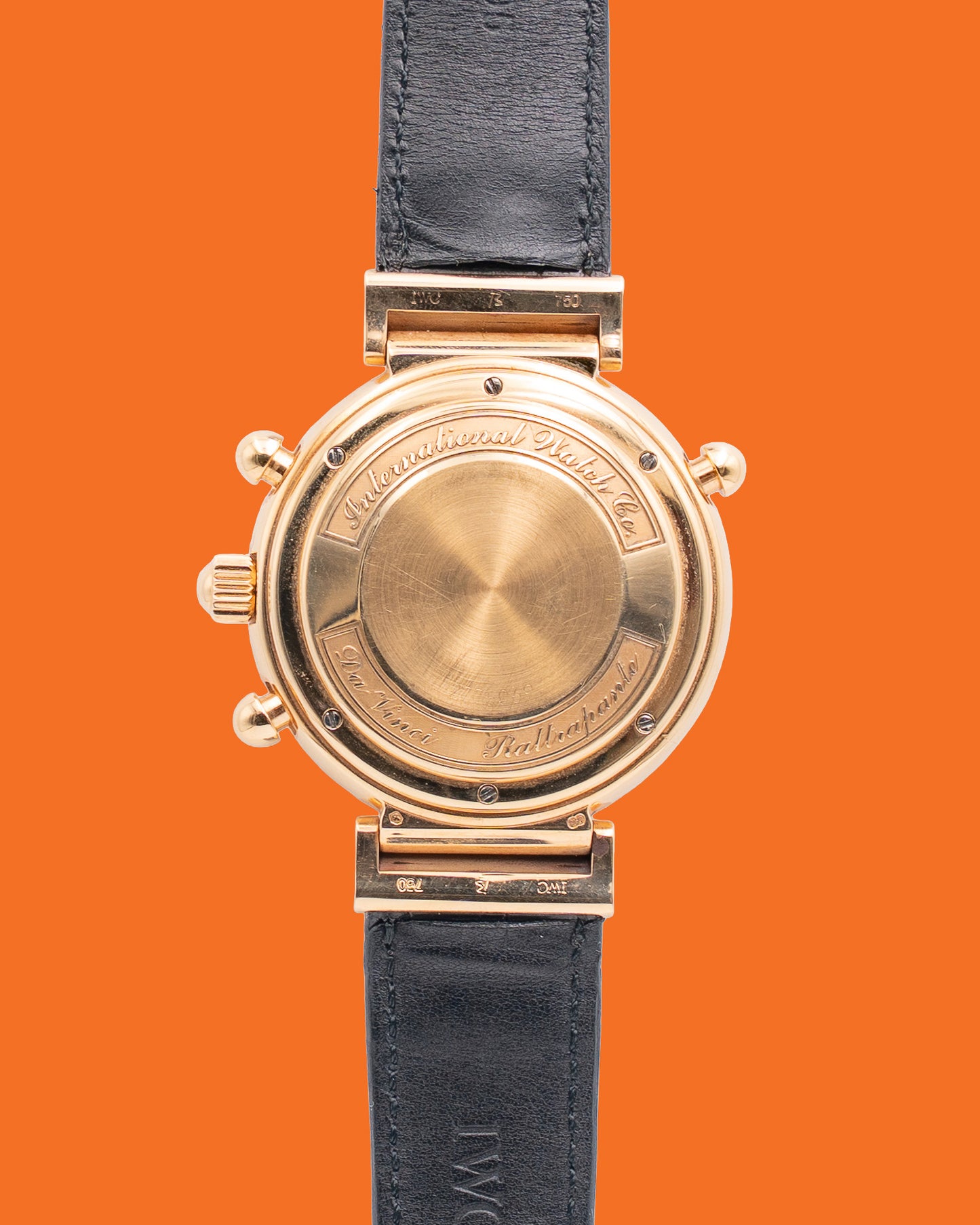 IWC Da Vinci IW375403 Perpetual Rattrapante Red Gold English