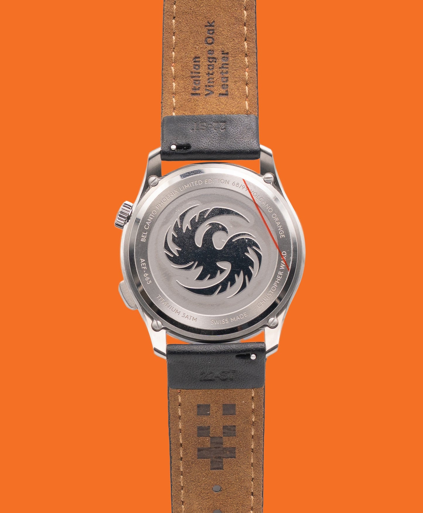 Christopher Ward C1 Bel Canto x Phoenix 41mm c01-41apt1-phnix 1 of 99 Orange Dial 2024