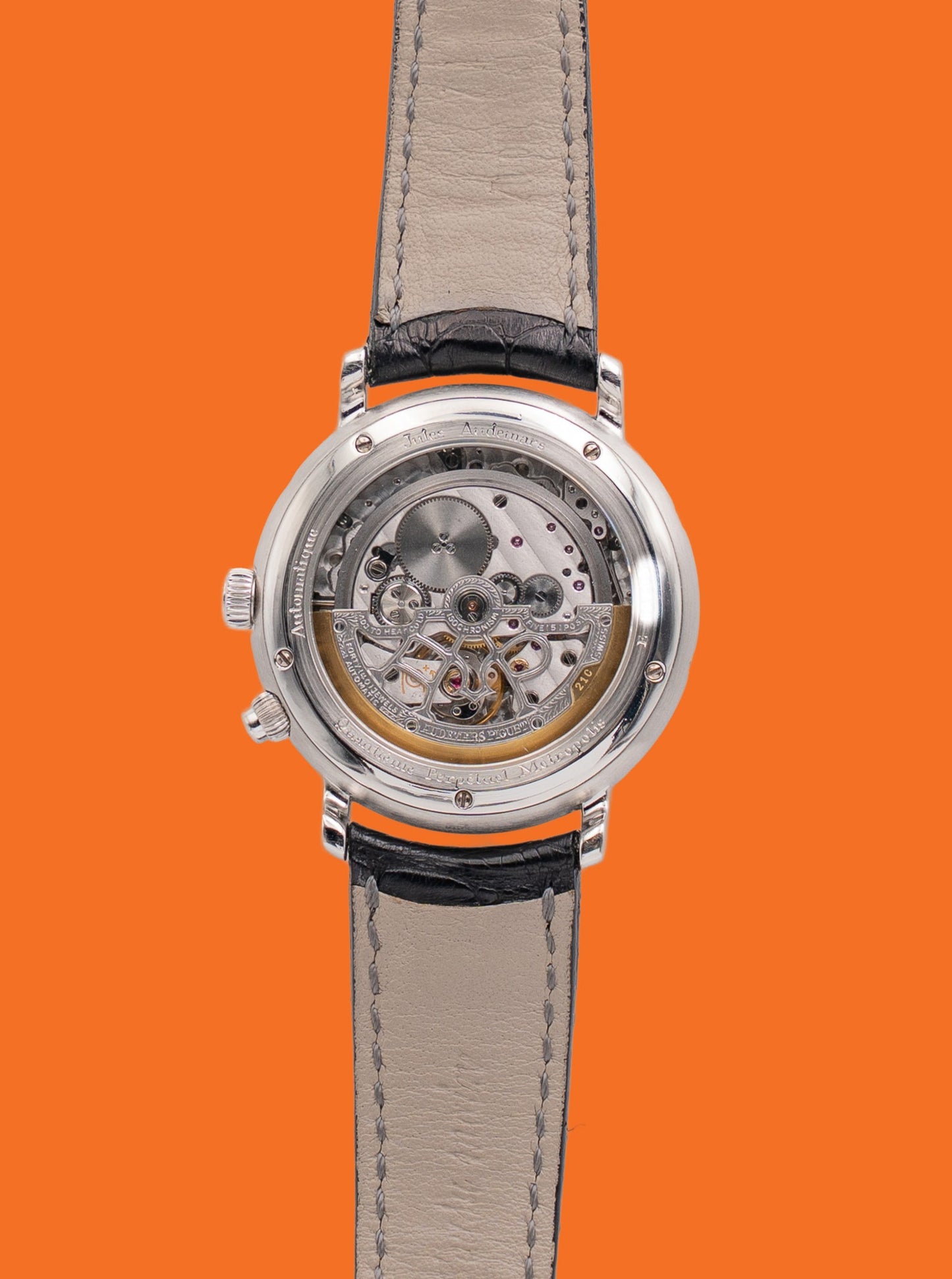 Audemars Piguet Quatieme Perpetuel Metropolis 25919PT Jules Audemars Platinum
