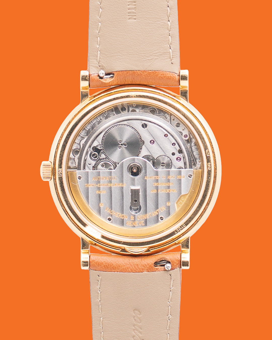 VC 43040 Heures Sautantes Saltarello Jump Hour 43040/000J 36mm Yellow Gold