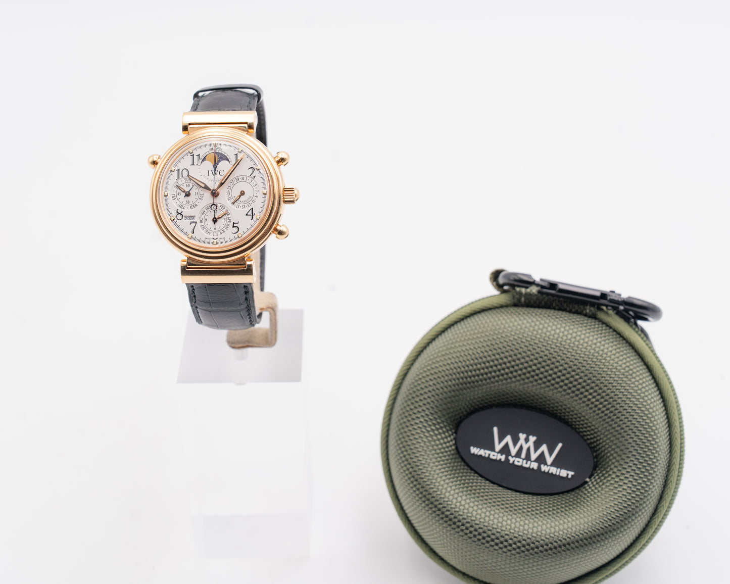 IWC Da Vinci IW375403 Perpetual Rattrapante Red Gold English
