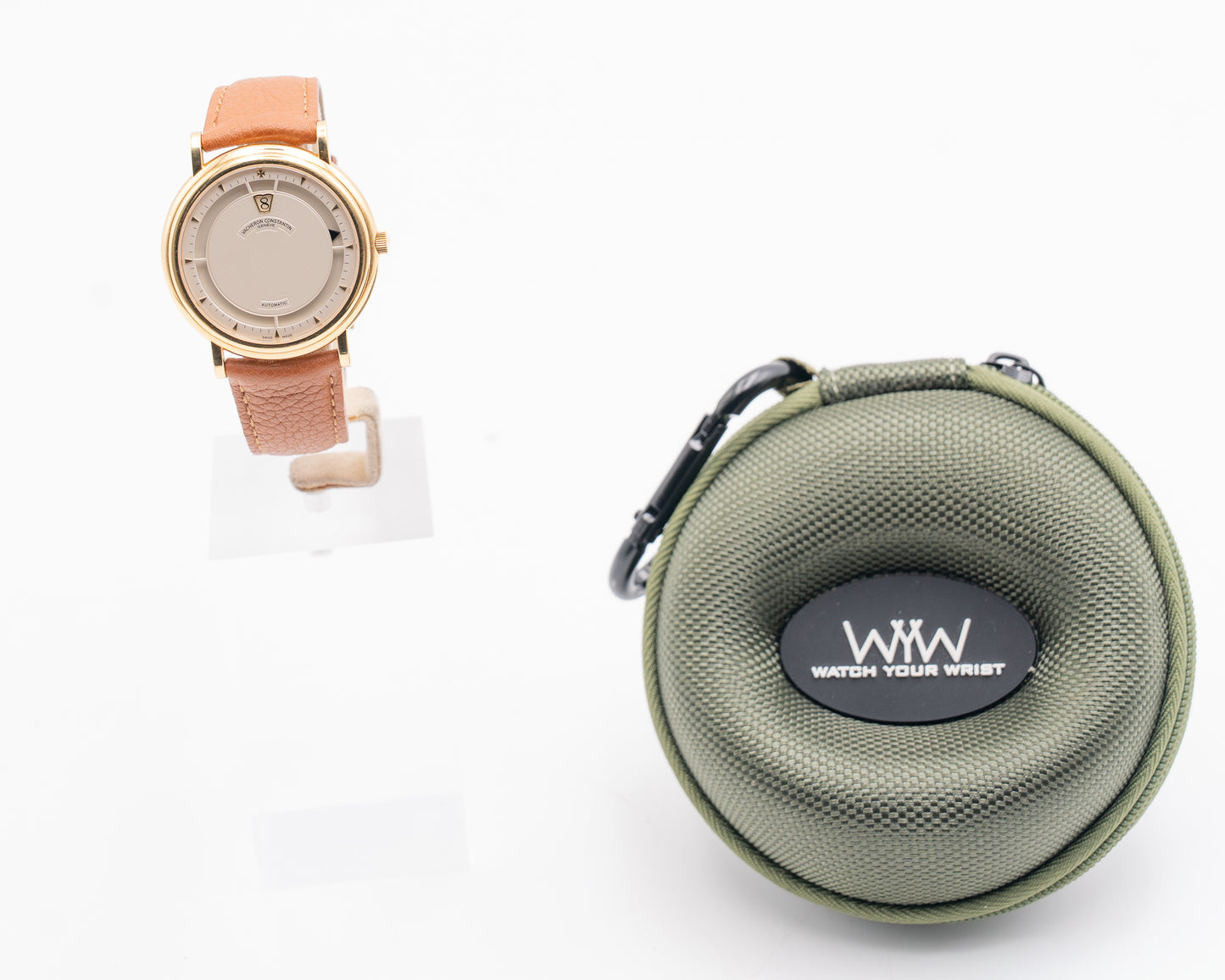 VC 43040 Heures Sautantes Saltarello Jump Hour 43040/000J 36mm Yellow Gold