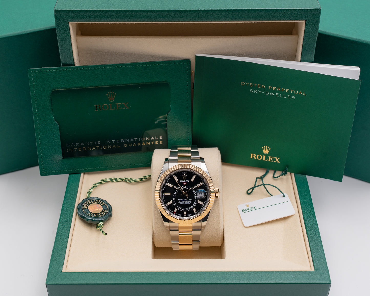 Rolex Sky Dweller 42mm 336933 Black Dial Two Tone 2026