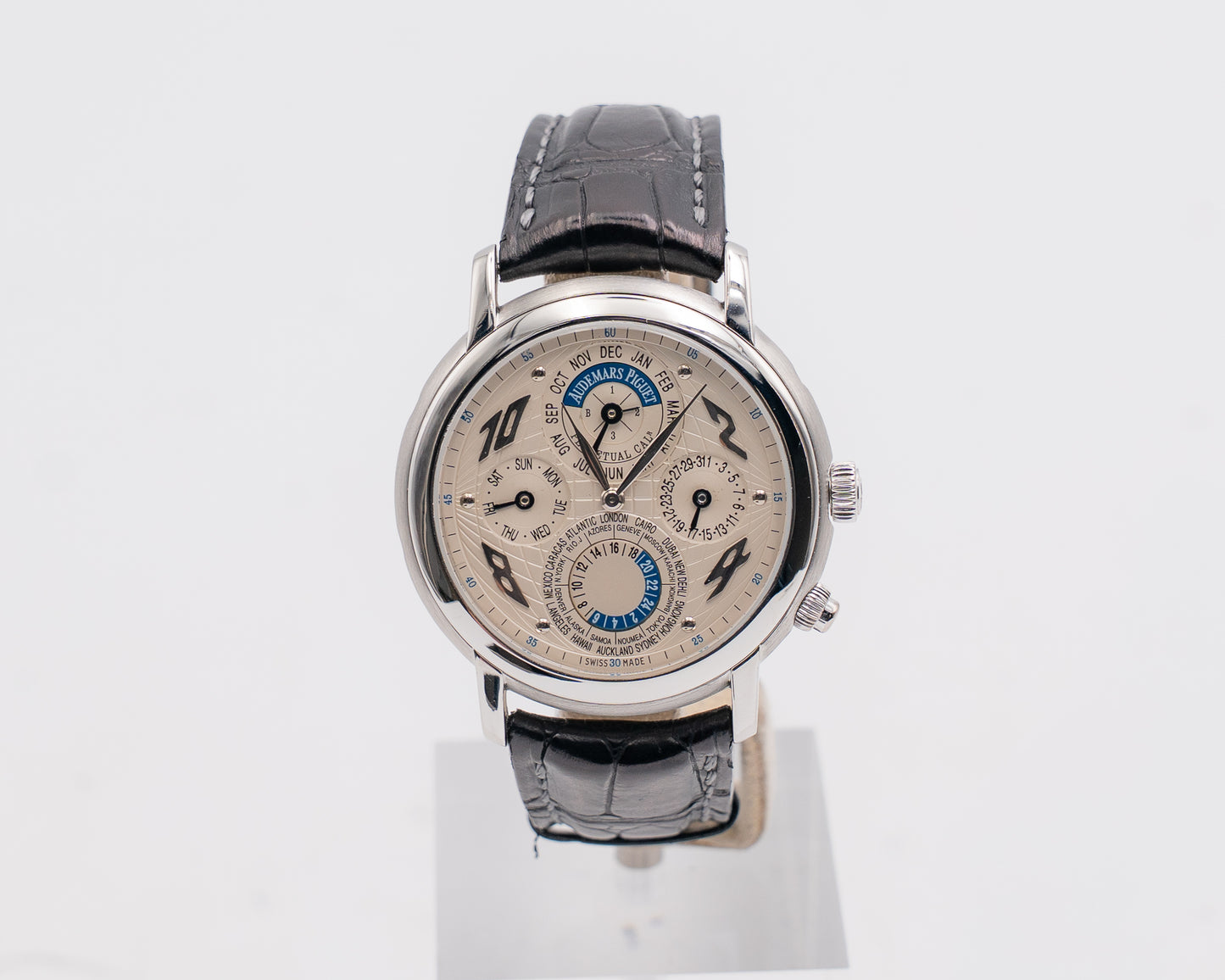 Audemars Piguet Quatieme Perpetuel Metropolis 25919PT Jules Audemars Platinum