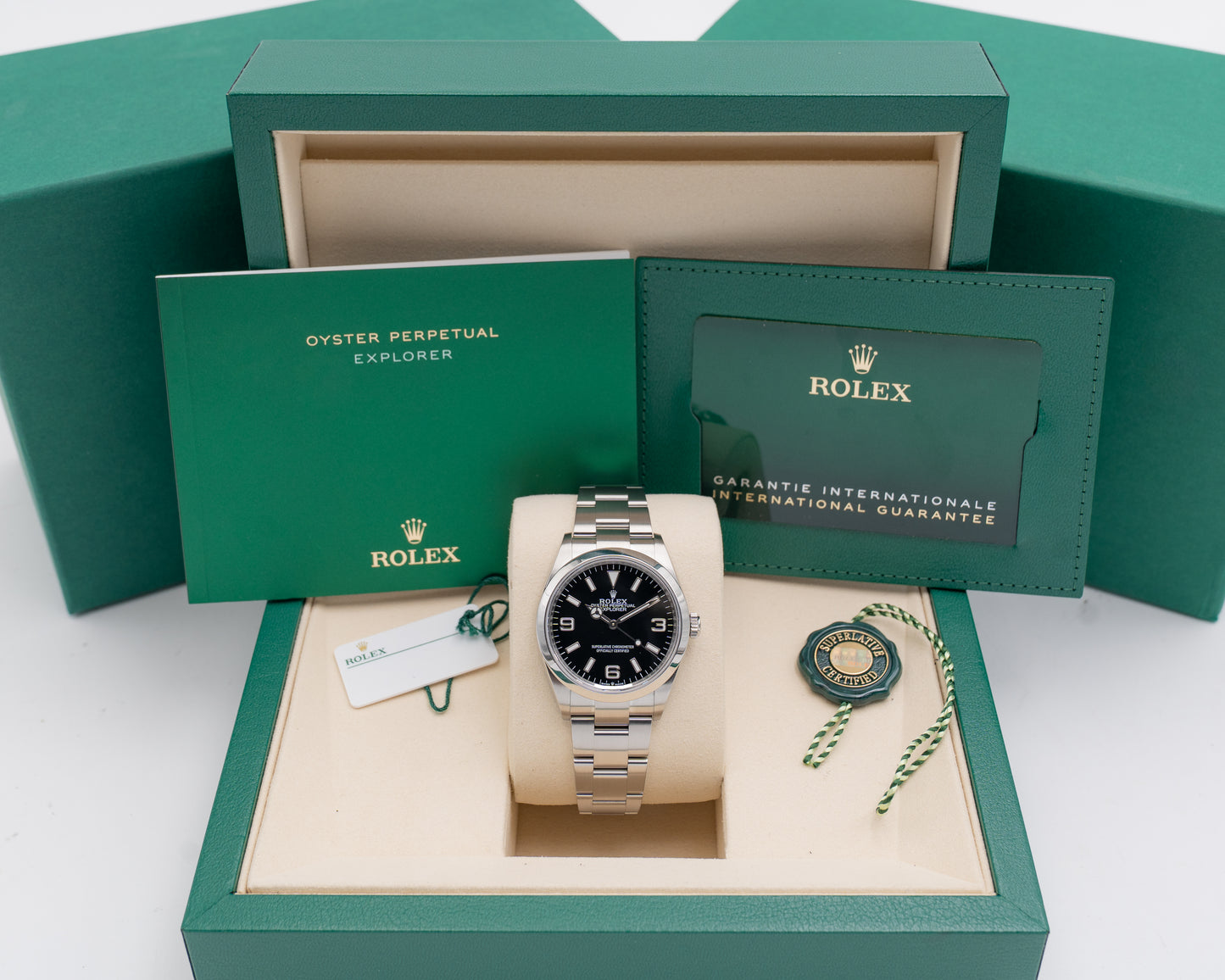 Rolex Explorer 36mm 124270 Black Dial 2025