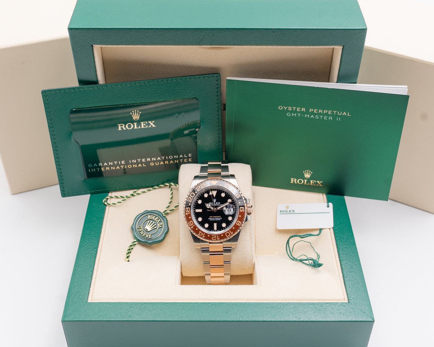 Rolex GMT Master II 40mm 126711CHNR Rose Gold Rootbeer 2021