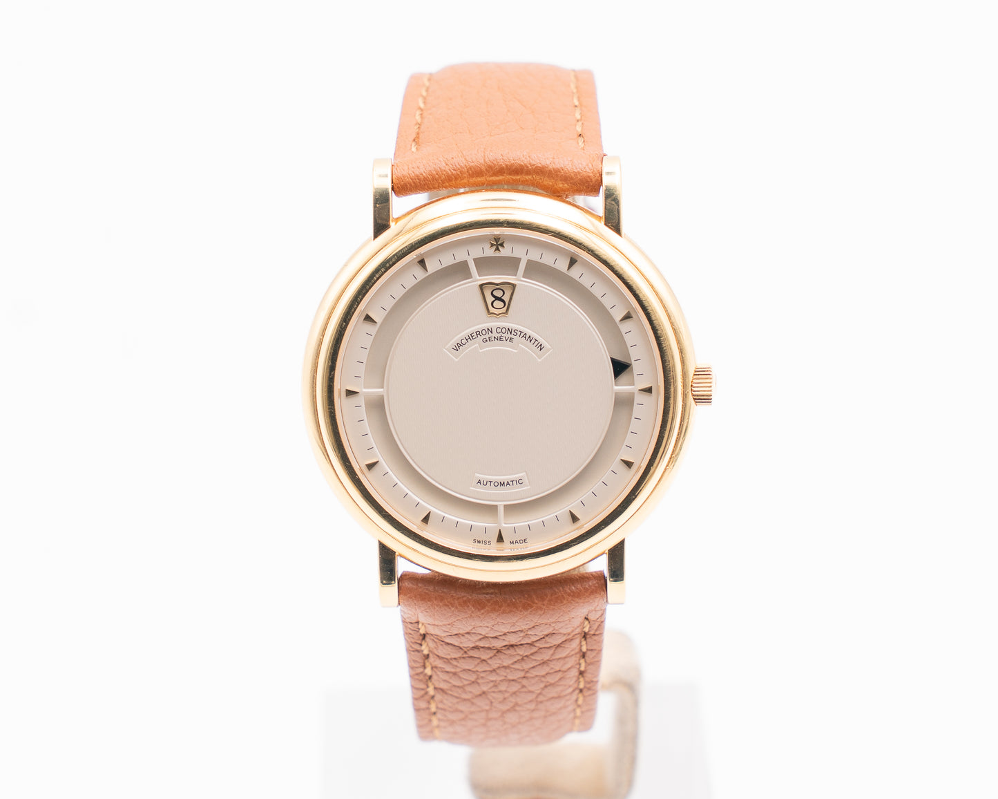 VC 43040 Heures Sautantes Saltarello Jump Hour 43040/000J 36mm Yellow Gold