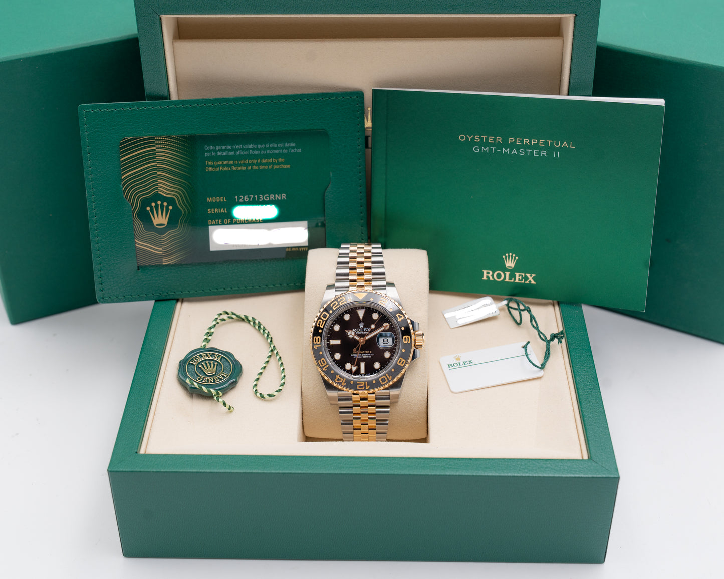 Rolex GMT-Master II 40mm 126713GRNR Zombie 2025