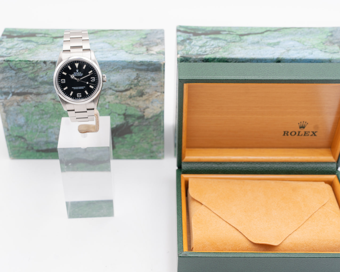 Rolex Explorer 36mm 14270 Black Dial