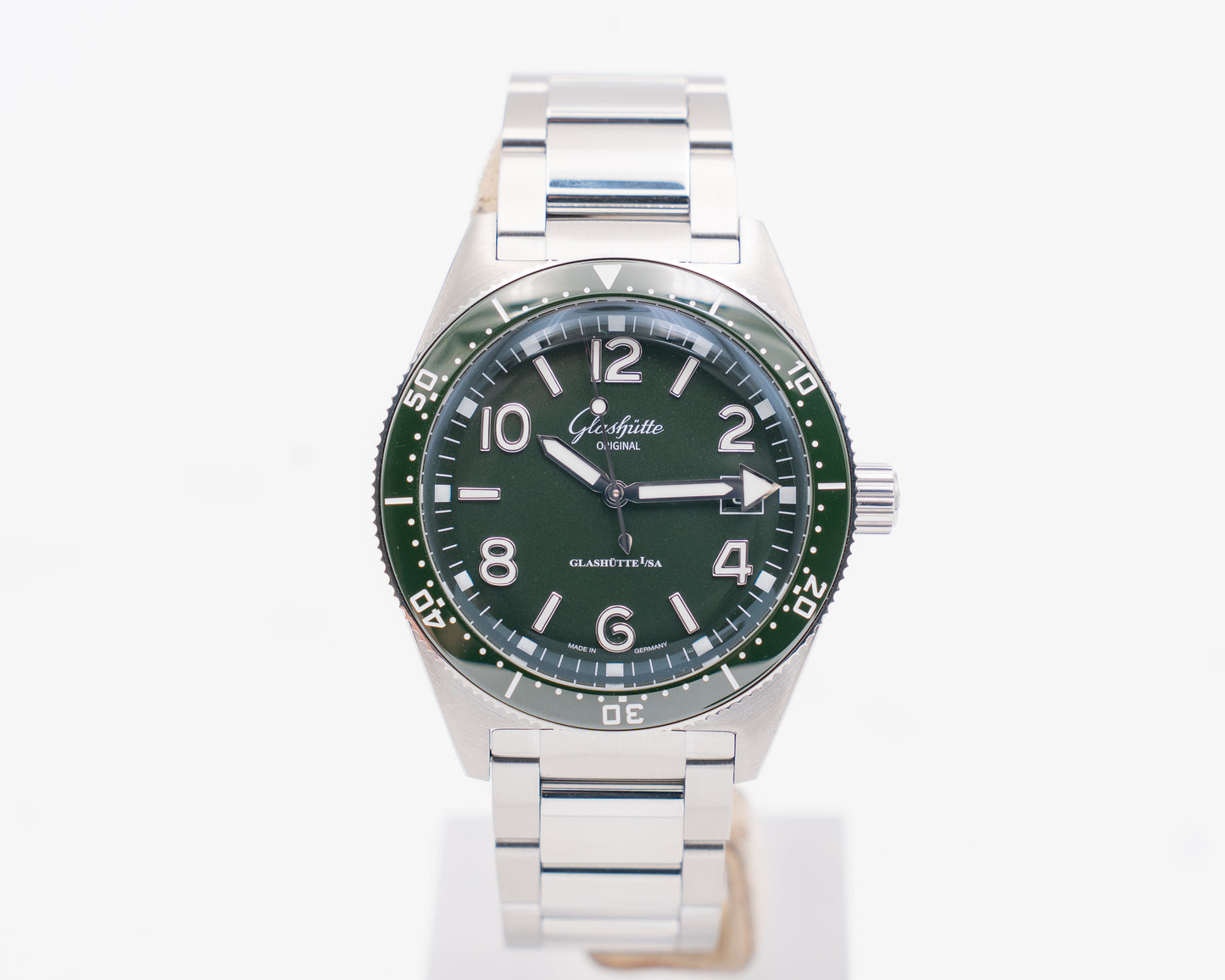 Glashütte SeaQ 39.5mm 1-39-11-13-83-70 Green Dial 2022