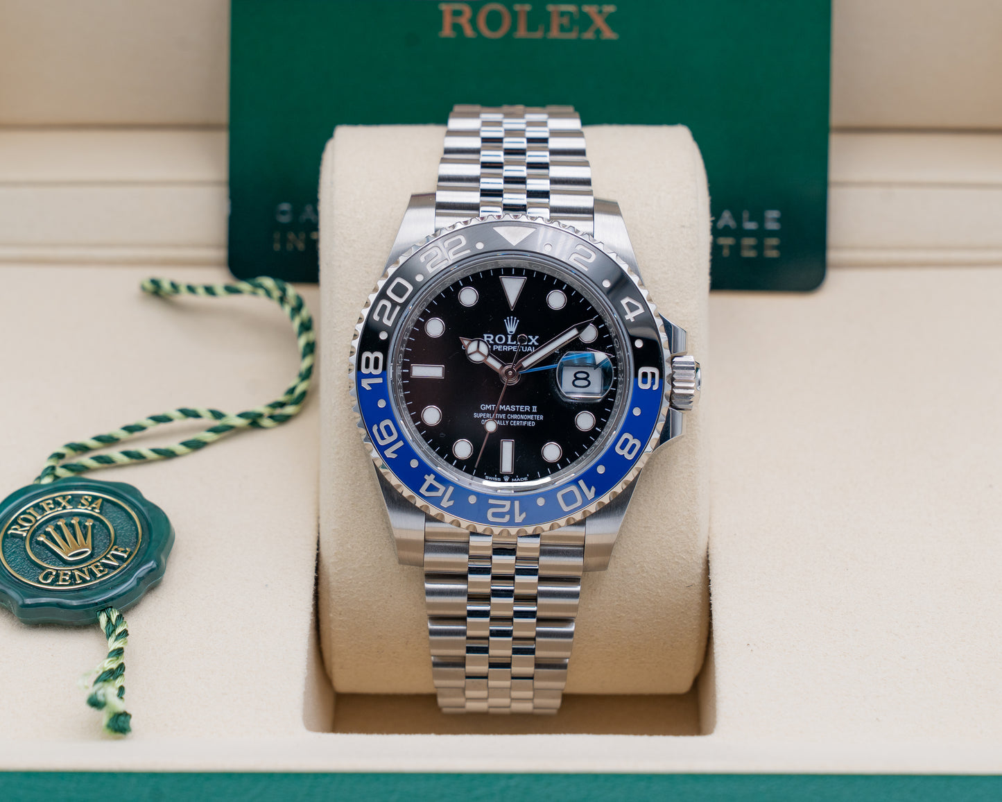 Rolex GMT Master II 40mm 126710BLNR Batgirl 2025
