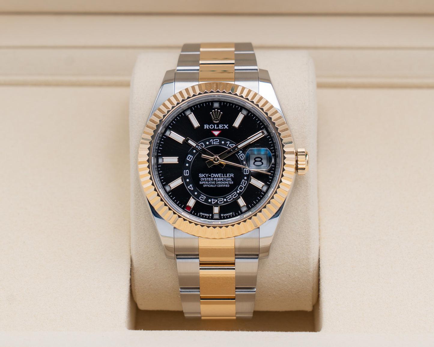 Rolex Sky Dweller 42mm 336933 Black Dial Two Tone 2026