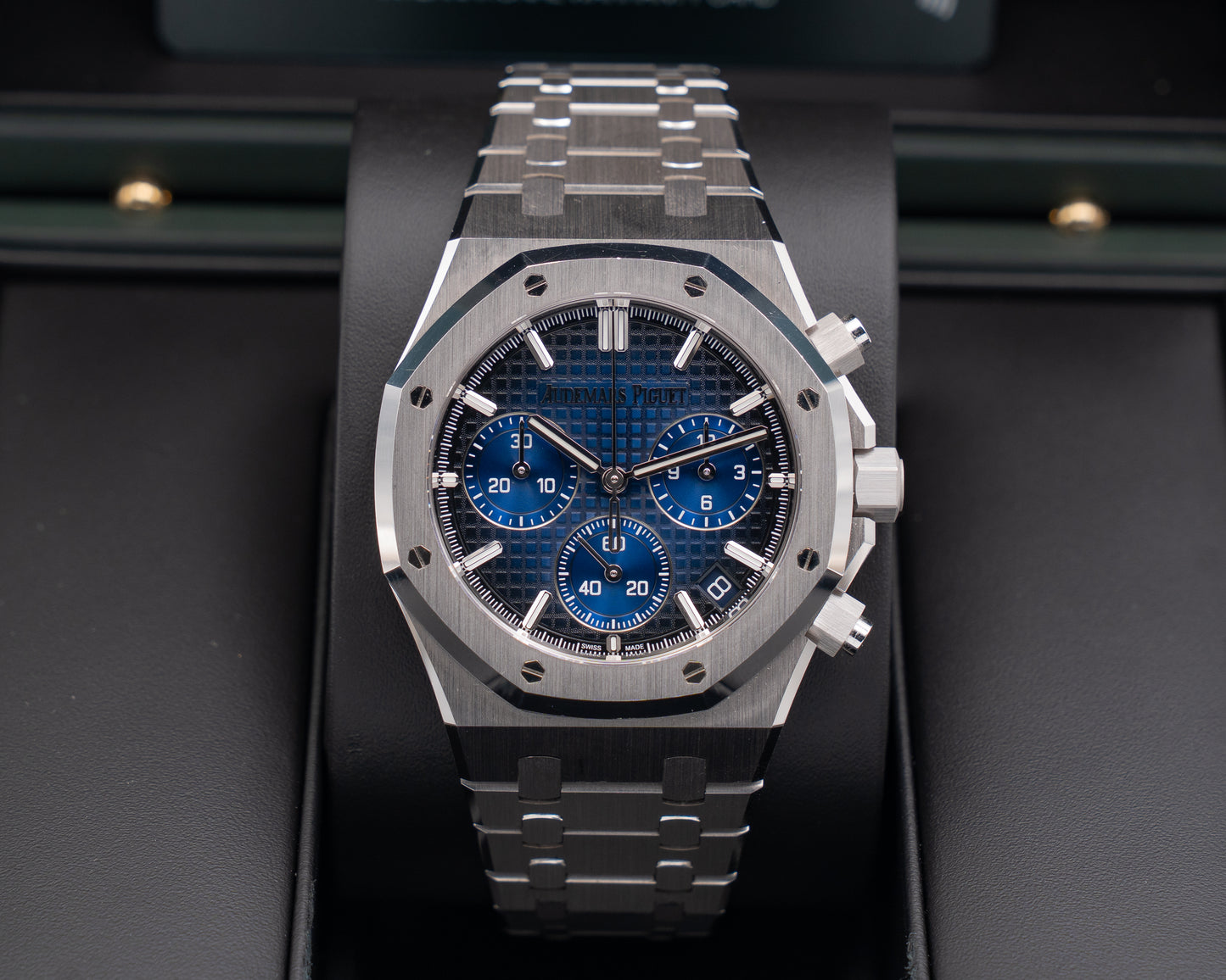 Audemars Piguet Royal Oak Selfwinding Chronograph 41mm 26240BC Blue Dial White Gold 2025