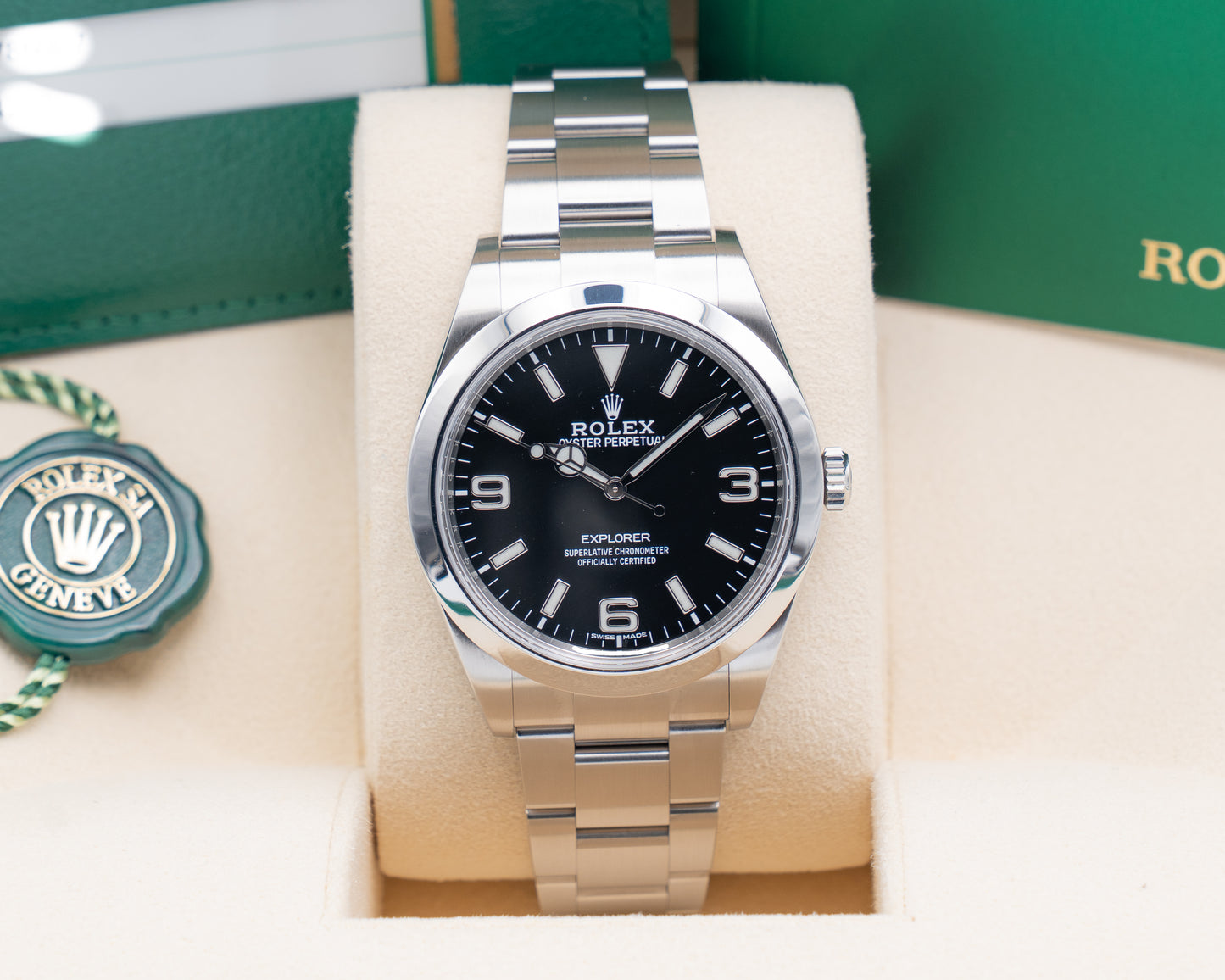 Rolex Exploer 39mm 214270 Black Dial 2019