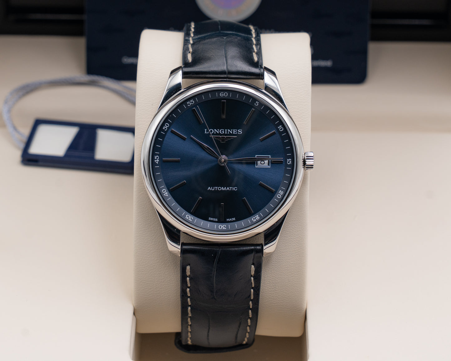 Longines Master Collection 42mm L2.893.4.92.0 Blue Dial 2020