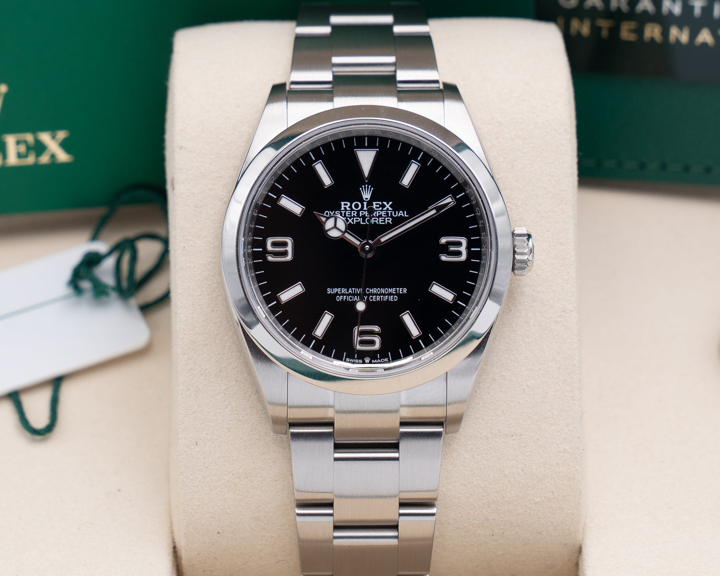 Rolex Explorer 36mm 124270 Black Dial 2025