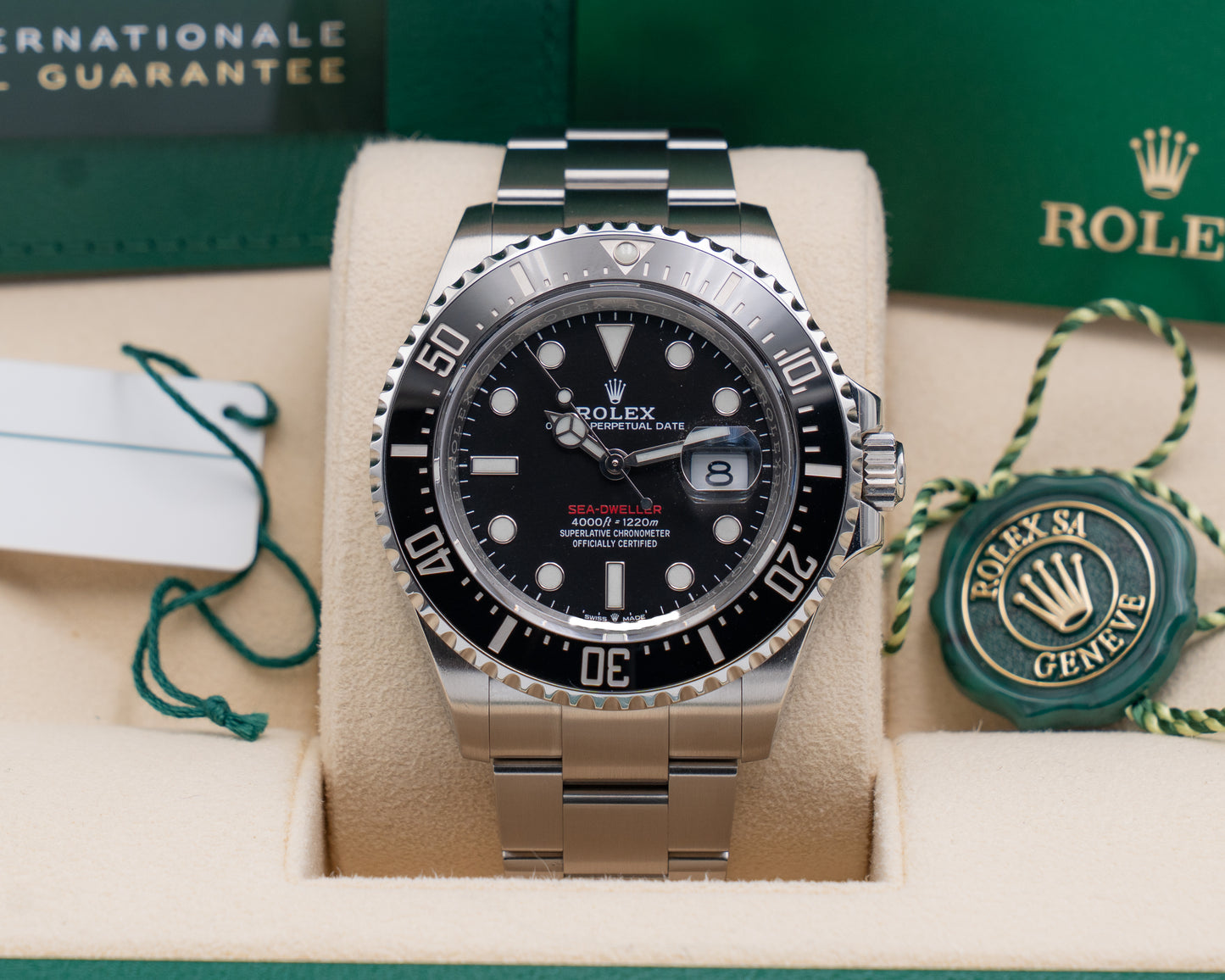 Rolex Sea-Dweller Red Letter 43mm 126600 Black Dial 2022