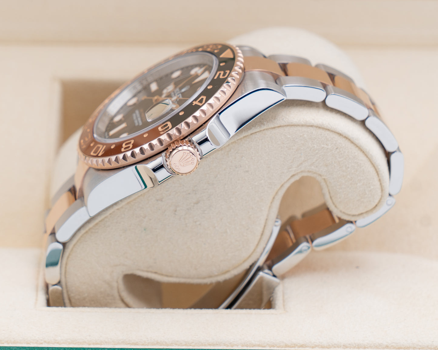 Rolex GMT Master II 40mm 126711CHNR Rose Gold Rootbeer 2021