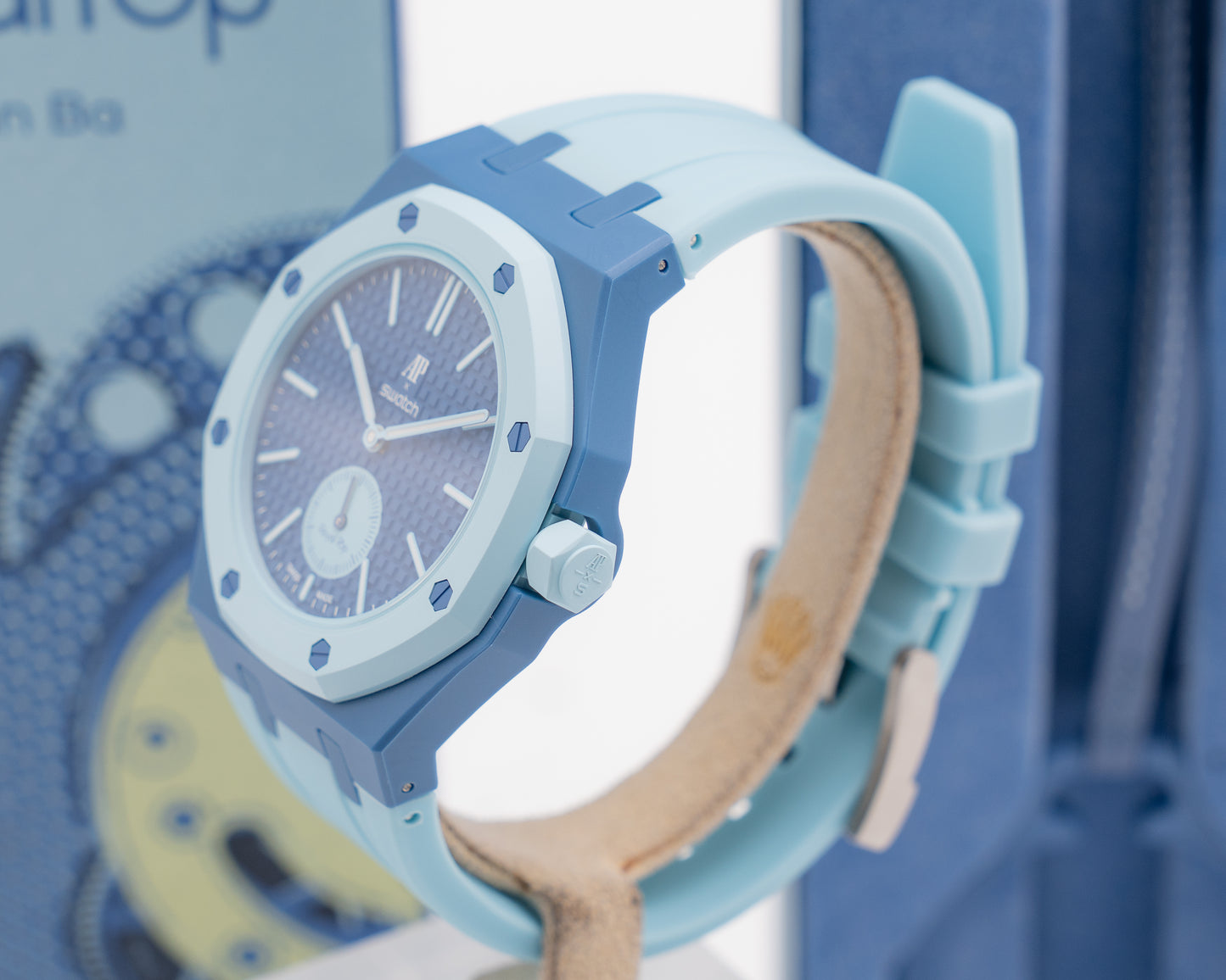 AP SWATCH WATCH LAN BA, RUNNING SECONDS, SIDE CROWN 2026