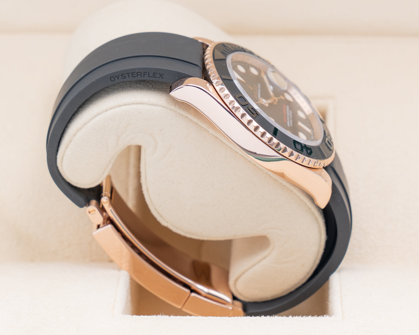 Rolex Yacht-Master 40mm 126655 Rose Gold Oyster Flex 2021