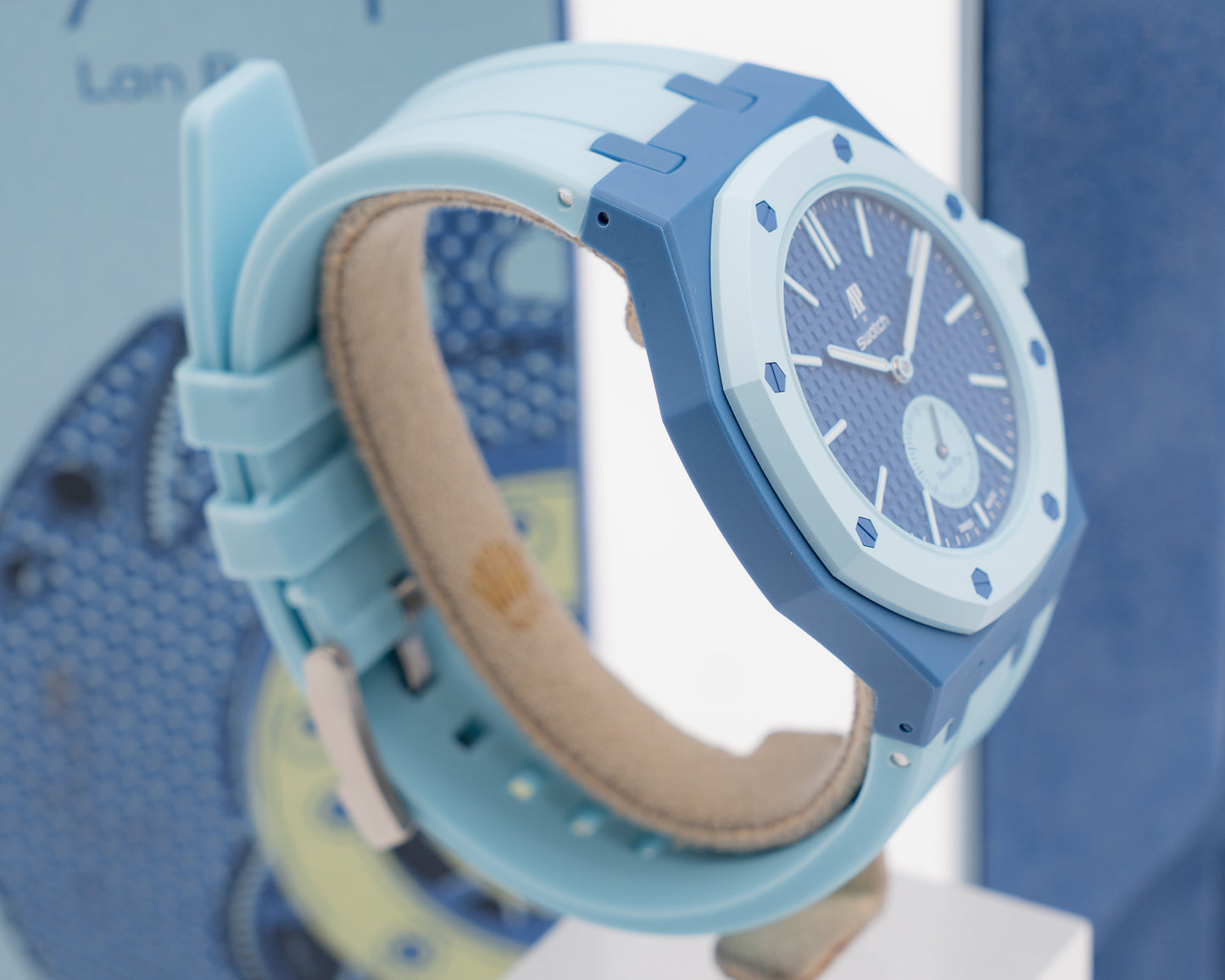 AP SWATCH WATCH LAN BA, RUNNING SECONDS, SIDE CROWN 2026