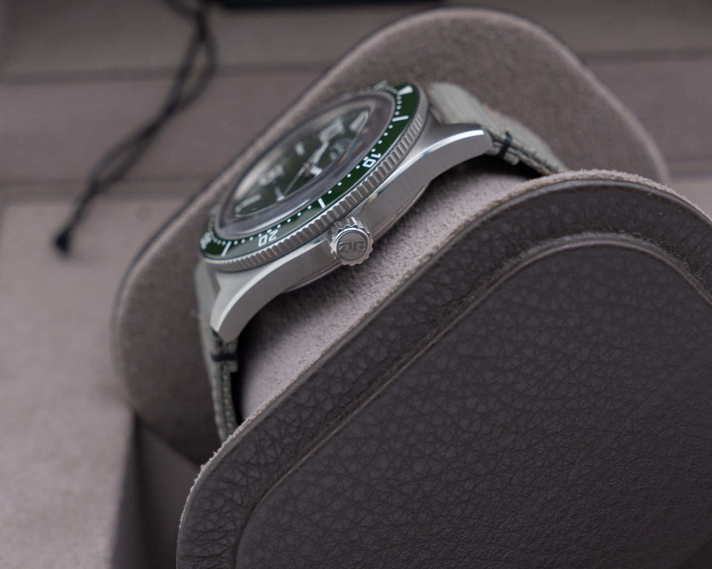 Glashütte SeaQ 39.5 mm 1-39-11-13-83-08 Green DIal Green Bezel