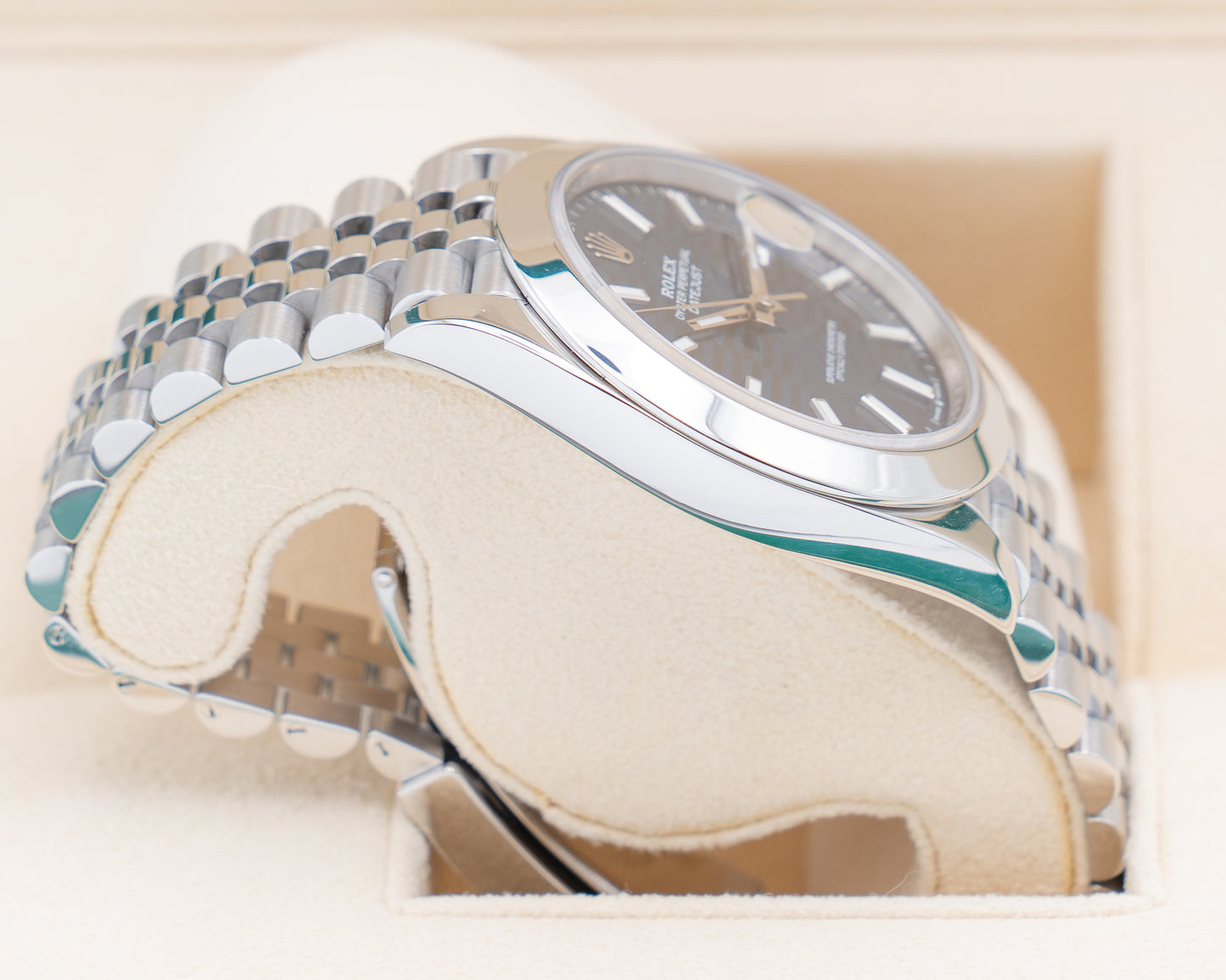 Rolex Datejust 41mm 126300 Blue Motif on Jubilee 2022